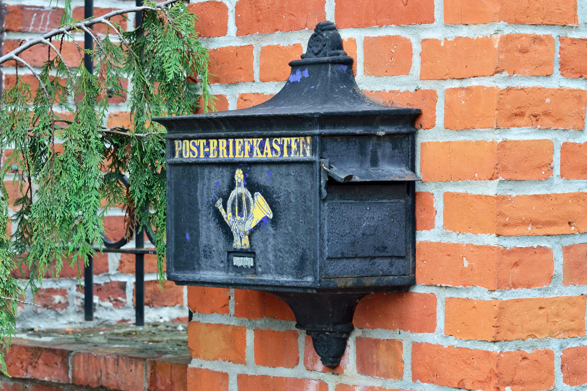 Old German mailbox