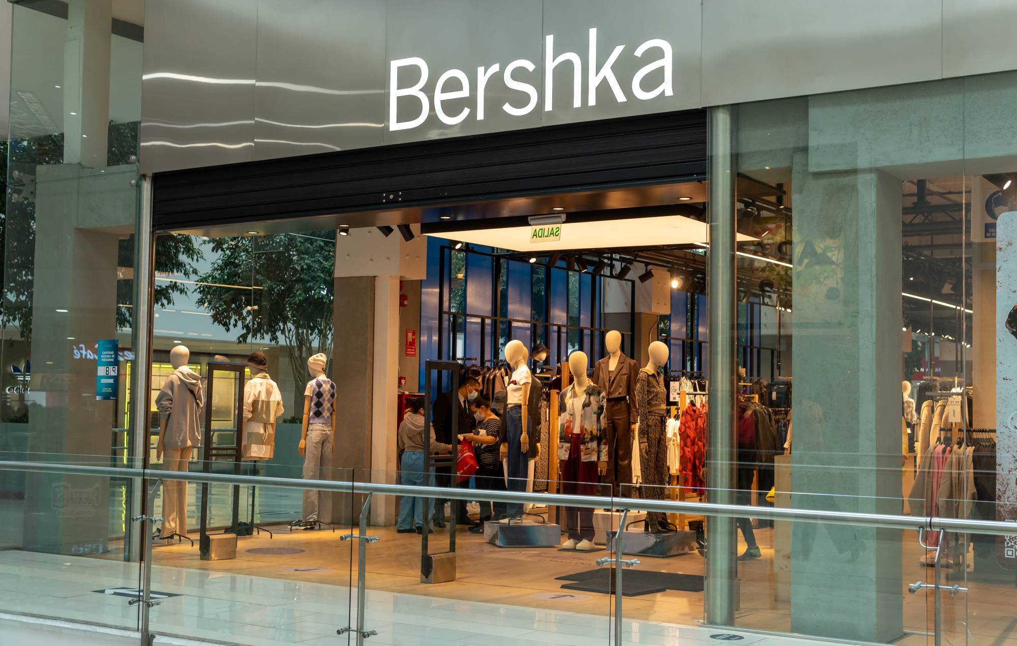 berksha store in a mall in Ecuador