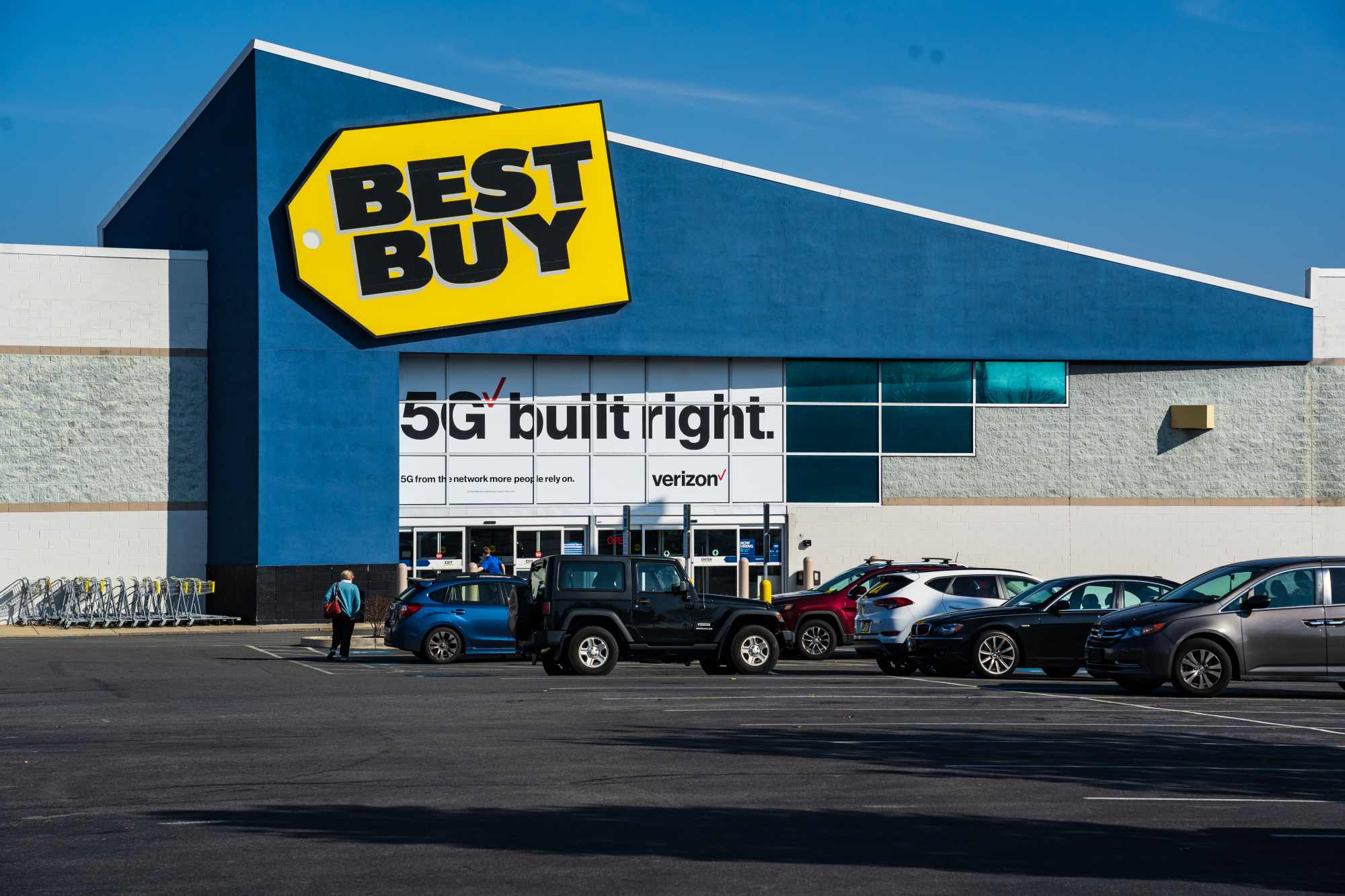 A Best Buy Store in the US