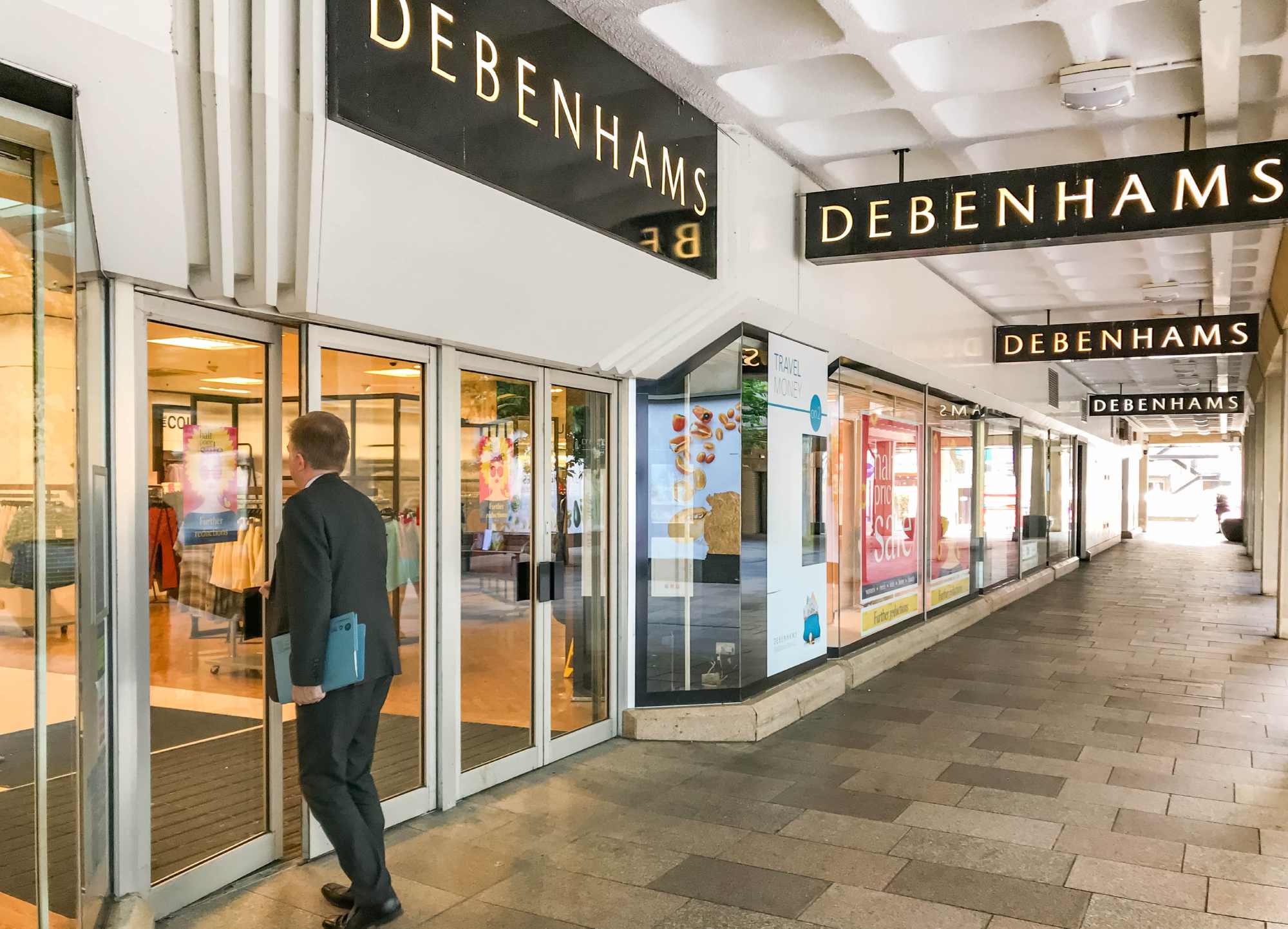 Debenhams Store in Cardiff