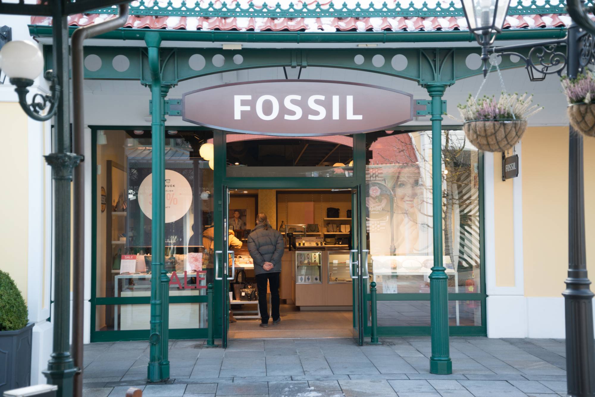 Fossil watch store in Australia