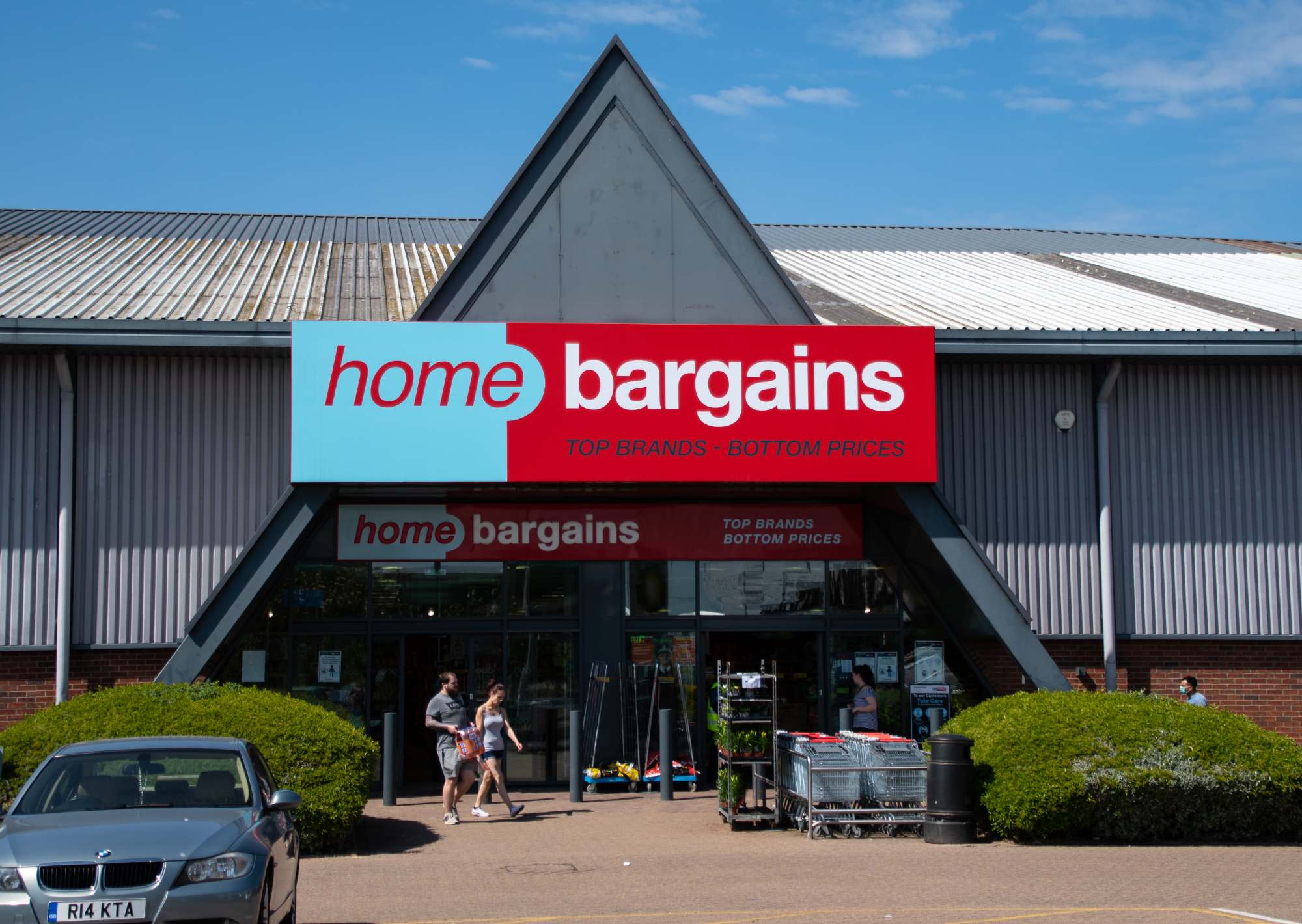 A home Bargains store in Reading, England