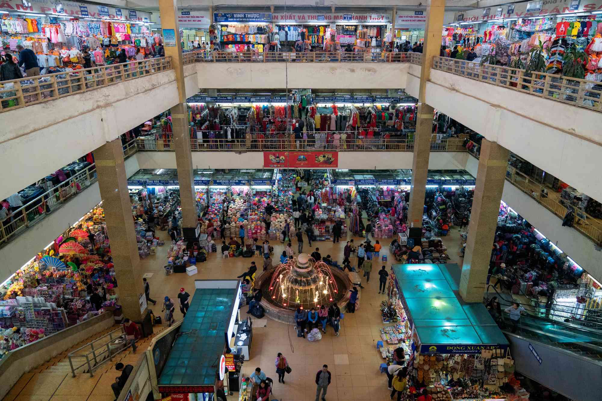 A shopping mall in vietnam